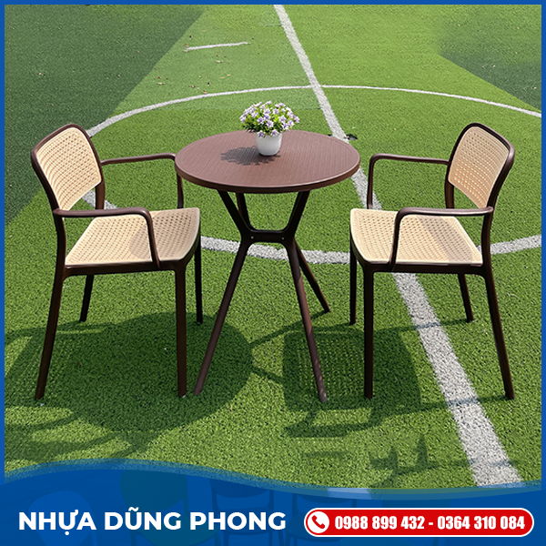 Ghế giả mây có tay	